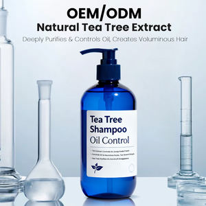 Shampooing à l'arbre à thé aux herbes MULAN pour cheveux hydratés lustrés cuir chevelu confortable élimination prolongée des pellicules pour le bain laver les cheveux - Product Image 2