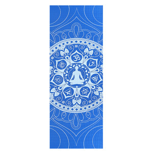Vente en gros de tapis de yoga personnalisés en PVC imprimé anti-marque privée pour hommes et femmes, 6 mm, GLPVYM0020 - Product Image 6