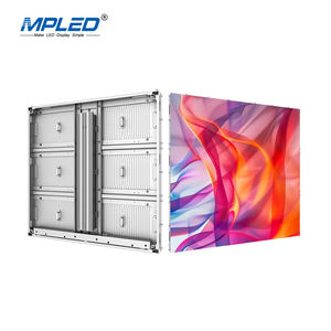 מסך פרסום חיצוני LED של MPLED, עיצוב חיסכון באנרגיה עם קתודה משותפת, מסך LED קבוע P2.5 P3 P4 P5 P6 P8 P10 - Product Image 1