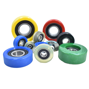 אין רעש ציפוי פלסטיק קטן נושאת 604 608 גלגלים נושאת גלגלים 8 x28 x7 4 x16 5 - Product Image 5