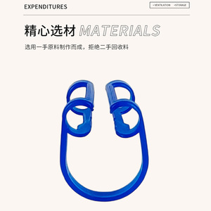 Dental cotton roll <b>clips</b>, disposable oral accessories, cotton roll holders, plastic colored cotton <b>clips</b>, gum protection. - Product Image 2