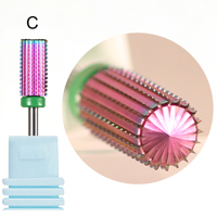 Seguridad profesional XF F M C XXC 3XC brocas de uñas para manicura ARTE DE BELLEZA al por mayor 3/32 "broca de uñas de tungsteno para salón