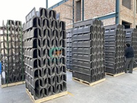 Gouttières de drainage en résine composite de haute qualité, tranchées extérieures BMC pour l'eau de pluie