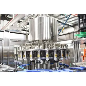 Ligne de production de jus entièrement automatique à piston personnalisé machines de bouteilles