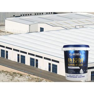 Pintura <span class=keywords><strong>de</strong></span> Recubrimiento Aislante Térmico Reflectante del Calor Solar, Impermeabilizante para Techos <span class=keywords><strong>de</strong></span> Vidrio, Resistente al Calor y a la Humedad, Color Blanco - Product Image 5