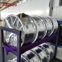 Jantes en alliage d'aluminium forgé chromées à cinq branches personnalisées 18 5x120/114.3/100mm 40mm/30mm/20mm/25mm ET Garantie à vie pour 350Z