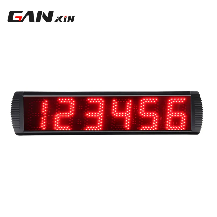 Precision Timing Made Simple: Ganxin 5 Inch Stopwatch Wall Clock, Perfect for Indoor and Outdoor Environments