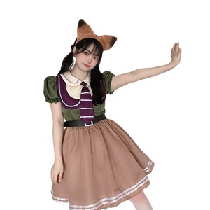 Disfraz de Cosplay de Zootopia de Yi Xiaoyi, Vestido de Judy Nick Wilde para Mujer Adulta, Disfraz de Personaje de Disney para Representaciones Escénicas - Product Image 5