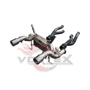 Sistema de Escape Catback de Acero Inoxidable Pulido Espejo OEM de Vortex Factory para Lamborghini Aventador LP700 Actualizado SVJ - Product Image 6