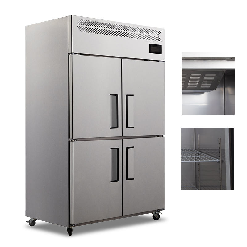 業務用ステンレス 4ドア冷蔵庫 ステンレス製4ドア冷蔵庫 業務用ステンレス 4ドア冷蔵庫 業務用