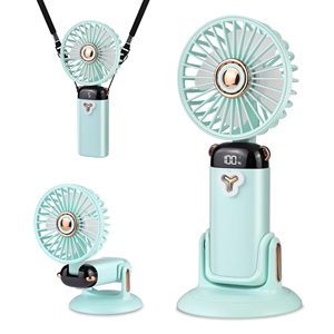 IMYCOO New Arrival 5000mAh Wireless Table Wall-mounted Mini Rechargeable Portable <b>Fan</b> Custom Powerful <b>USB</b> Small <b>Desk</b> Cooling <b>Fan</b> - Product Image 1