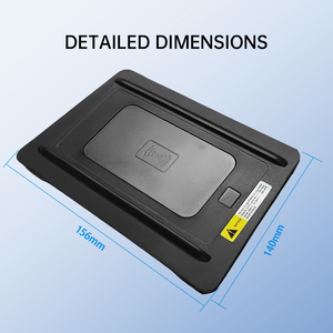 CARSOUL 15W pour chargeur de voiture sans fil, installation sans perte d'efficacité, charge rapide, mains libres, Jeep Compass 2020-2023 - Product Image 4