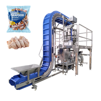 Sac vertical automatique formant la machine à emballer remplissante de cachetage 1kg 2kg 5kg application de nourriture de glaçon Chine machines de foyer