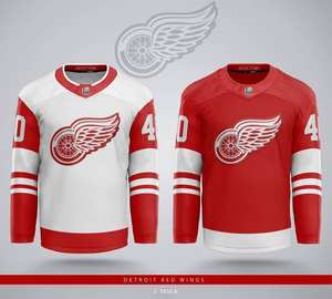 Maillot de hockey sur glace personnalisé, hockey sur glace sublimé, tackle sergé - Product Image 2