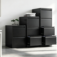 Armoire de classement à tiroirs en acier thermolaqué à alimentation directe avec serrure à clé, grande capacité, anti-corrosion, casier de rangement métallique