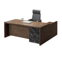 Foshan Mobilier de bureau moderne pour directeur exécutif Bureau et chaise Table de bureau