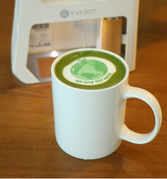 Tidak Perlu Komputer, WiFi, EVEBOT Smart Cake Biscuit Bakery Shop Coffee Latte Art Printer
