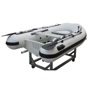 Barco inflável de 2.4 m/240cm, barco rígido inflável com motor externo