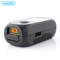 Chargeur intelligent de poche ToolkitRC M4 80W 5A avec sortie USB-C XT60 intégrée pour batteries Lipo LiFe 1-4S, pièces et accessoires RC compacts