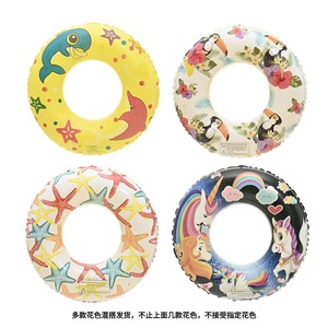 <span class=keywords><strong>Bouée</strong></span> de natation gonflable tropicale en PVC écologique anneau de natation flottant beignet portable pour enfants et adultes anneau de conception chaude - Product Image 2