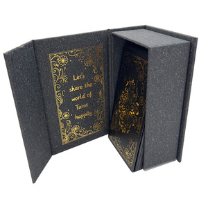 مجموعة بطاقات التارو الأصلية المخصصة 78 بطاقة بالجملة، بطاقات أوراكل إنجليزية مع طباعة ذهبية، بطاقات تأكيد مع صندوق مغناطيسي - Product Image 3