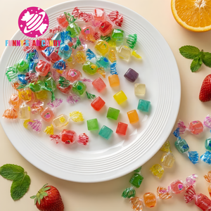 Gomitas con Sabor a Fruta Dulce, Refrigerio Personalizado para Niños, Sabor Variado, Forma de Cubo, Gomitas Masticables - Product Image 4