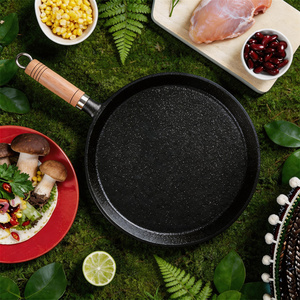 ¿Cuál es la mejor sartén plana de hierro fundido para tortillas de 20/23/26 cm, precurada y lisa, para dosas y crepes? - Product Image 1