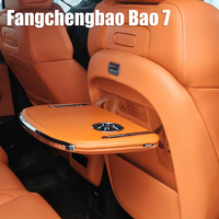 Table de repas pliable pour siège arrière en ABS noir pour Fangchengbao Bao 7 FCB TAITAN 7 Leopard 7