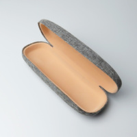 Vente en gros de lunettes à monture optique rose pliable étui de rangement pour lunettes de protection étui à lunettes