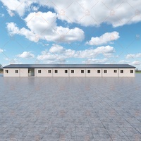 Maison conteneur modulaire préfabriquée en structure acier à panneaux sandwich, démontable, en kit plat, pour camping et dortoir