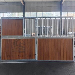 Neue tragbare, kosten günstige, haltbare, pferdes tabile Stall platten mit feuer verzinktem Stahlrahmen für Reiters tälle - Product Image 3