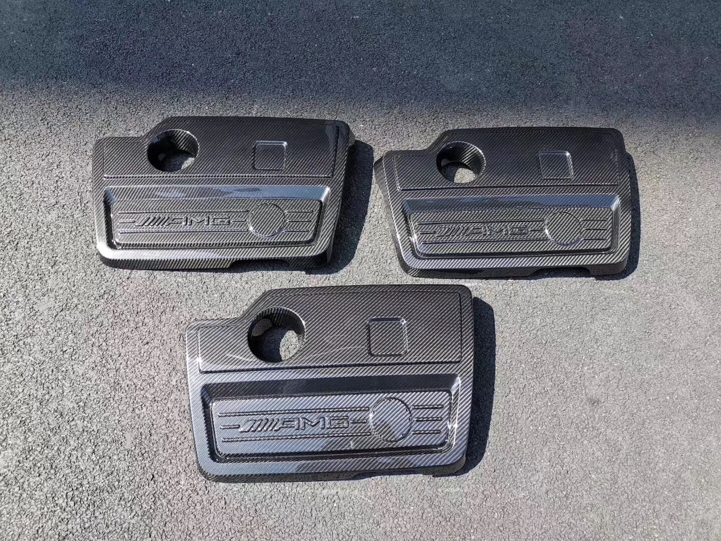 Mercedes-benz A45 Amg Carbon Fiber Engine Hood Cover & Oem