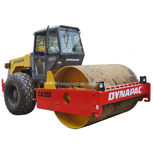 Rodillo Vibratorio Usado Dynapac Ca25D de Doble Tambor con Motor Deutz, Fabricado en Suecia, en Buen Estado de Funcionamiento - Product Image 1