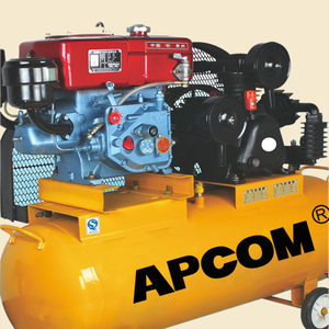 Gasolina pequeño compresor de aire APCOM gasolina compresor de aire 6HP 8HP 10HP 16bar portátil compresor de aire Diesel - Product Image 2