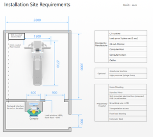 Intègre trois fonctions principales : <span class=keywords><strong>scanner</strong></span> rapide RAD FLO CT pour chiens/chats en 10 secondes, portique en C, prend en charge la RCP/DSA, raisonnable - Product Image 5
