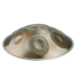 Handpan 9 notes personnalisé OEM en gros, fabriqué en usine, tambour à main en acier de qualité supérieure avec motif classique gravé - Product Image 3