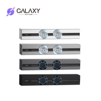 Système de rail électrique mural pour accessoires de cuisine en aluminium Galaxy – Multiprise haute puissance pour cuisine