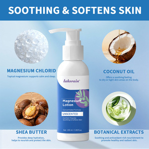 Loción de Magnesio Lakerain Concentrada de Alta Calidad, Loción Hidratante y Nutritiva para Piel del Cuerpo Entero - Product Image 4