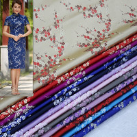 Tissu Jacquard Écologique Occultant Double Face pour Vêtements Hommes et Filles, Tissu Brocart Damassé