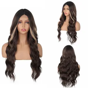 synthetic lace front wig Cheap Blonde Wigs for Women deep Body Wave Synthetic Hair Heat Resistant Natural Looking synthetic wig