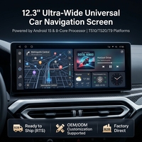 Reproductor Multimedia para Automóvil KZS de 12.3 Pulgadas con Android 15 para BMW X1 F48, Radio GPS, Estéreo para Automóvil, Video, CarPlay, Pantalla para Automóvil