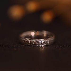 แหวนมนตราสำหรับผู้ชายวินเทจ6ตัวสไตล์วินเทจสีเหลืองแจมบาลามนตรา<span class=keywords><strong>เงิน</strong></span>แบบย้อนยุคของไทยแหวนปรับได้ - Product Image 3