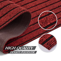 Outdoor Runner Rug Indoor Non-Slip Area Rugs Custom Size Polyester Machine Washable TPEBacking Carpet Runners Hallway Kitchen