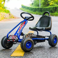 Go-Kart de Pedales de Alta Calidad para Niños, Bicicleta de Cuatro Ruedas con Pedales, Juguete Deportivo de Fitness para Niños y Niñas