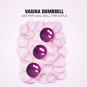 Púrpura 3 bolas <span class=keywords><strong>Vagina</strong></span> estrechamiento suave Kegel bola adultos juguetes sexuales para masturbación femenina masajeador <span class=keywords><strong>Vagina</strong></span> mancuernas bolas - Product Image 4