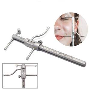 Staffa professionale in acciaio ortodontico dentale con indicatore manuale regolabile in altezza del localizzatore di posizionamento staffa di misurazione mobile - Product Image 3