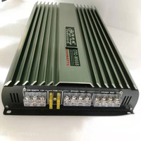 Vente directe d'usine, amplificateur de voiture haute puissance 4 canaux pour caisson de basses et haut-parleurs, disponible en stock et personnalisable
