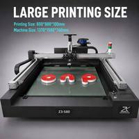 Impresora 3D Z3-S80 de 800 mm para Señalización, Letreros Publicitarios para Exteriores, Impresora de Letras 3D de Tres Colores