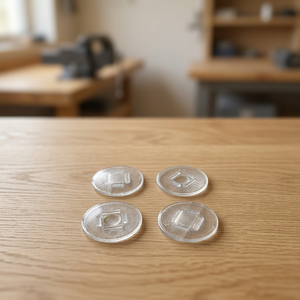 Custom 12x12mm Tactile <b>Switch</b> Plastic Housing | High for Micro <b>Push</b> <b>Button</b> <b>Switch</b> Components | Clear | Panel Mounting | - Product Image 3