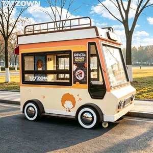 Camión de Comida Eléctrico de Bajo Consumo con Mostrador de Servicio Personalizado para Eventos y Negocios de Comida Callejera de Alto Rendimiento - Product Image 1